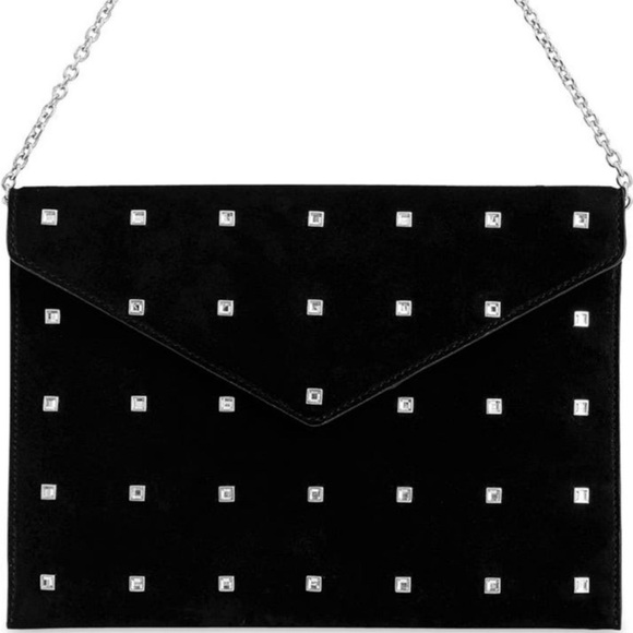 Rebecca Minkoff Leo Suede Envelope Bag - Picture 1 of 3